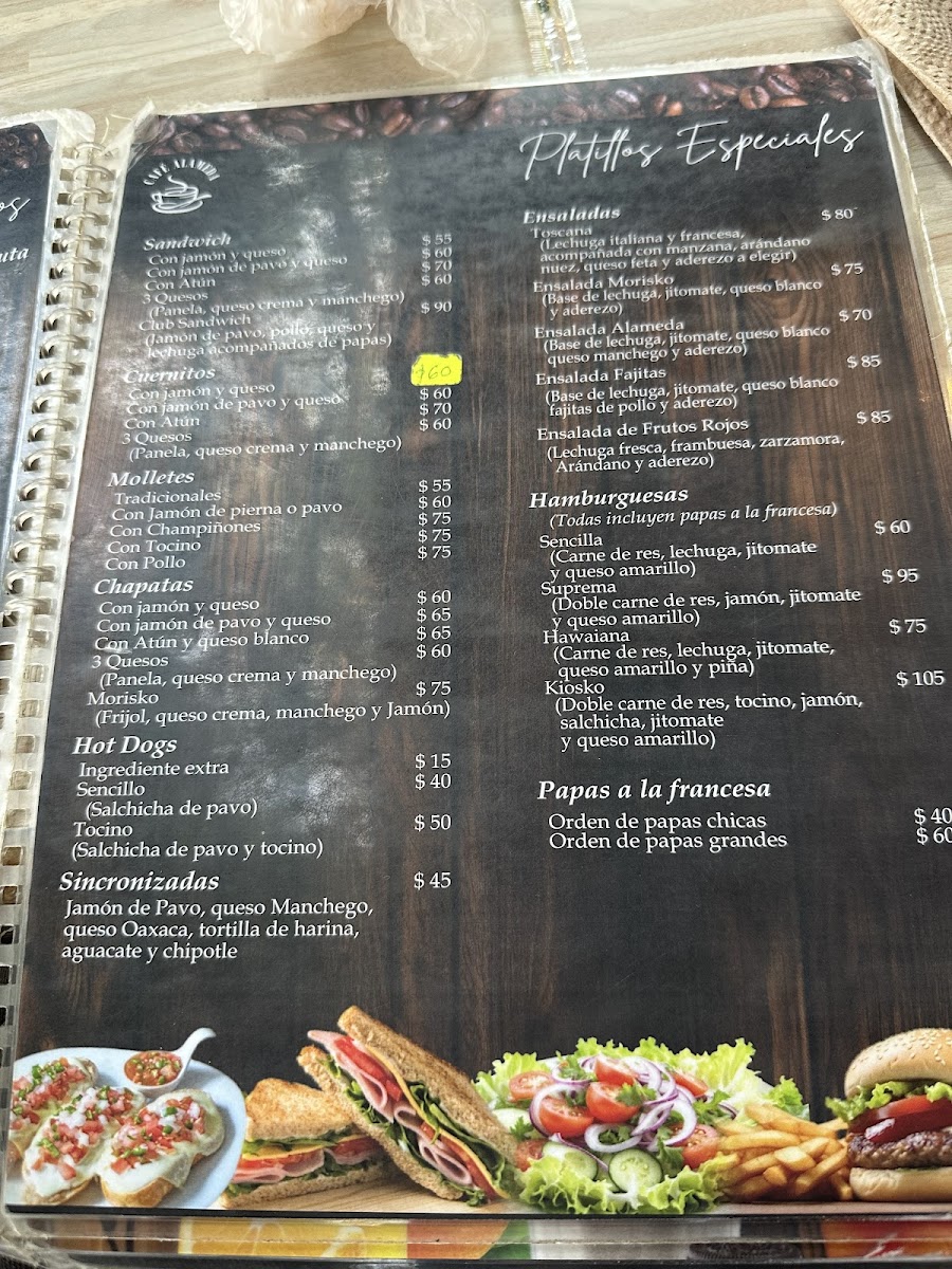 Café Alameda Menu - Image 4