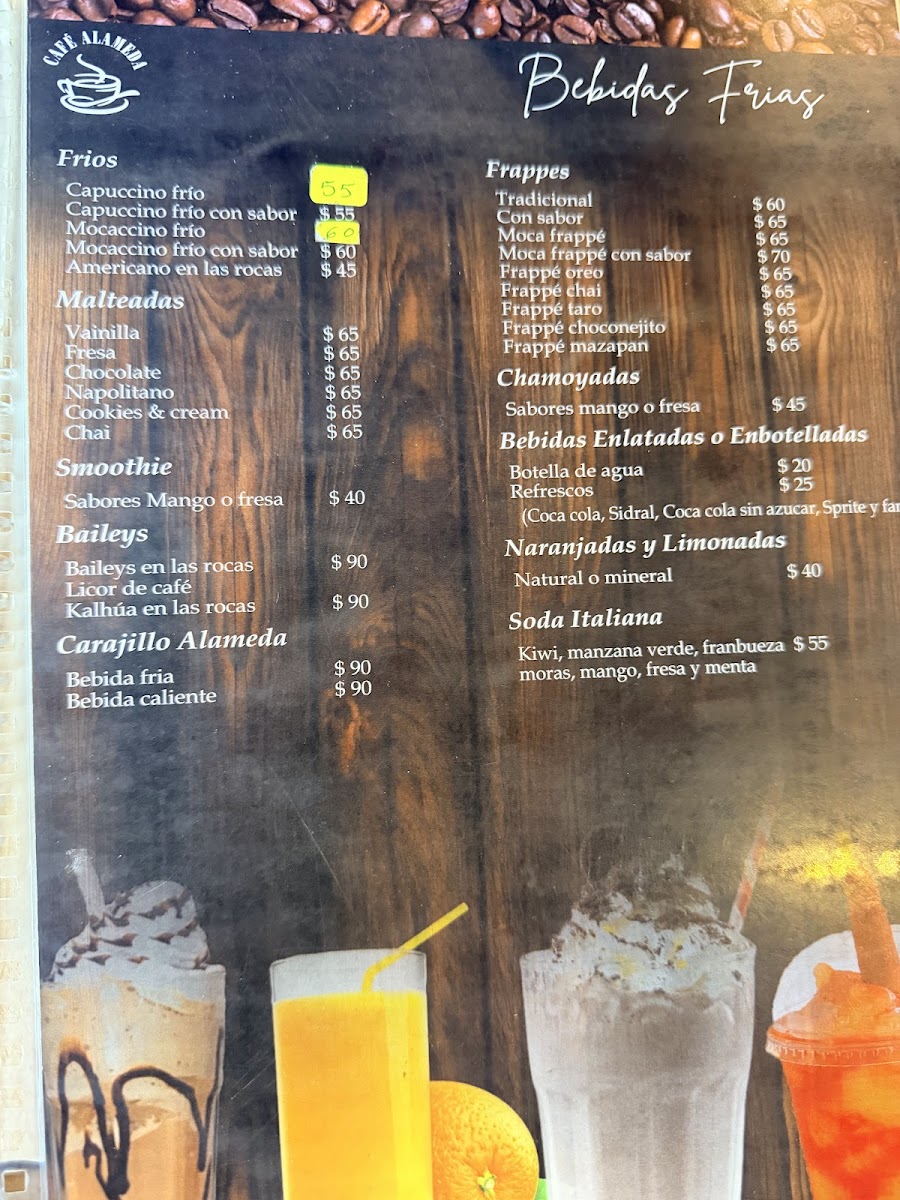 Café Alameda Menu - Image 5