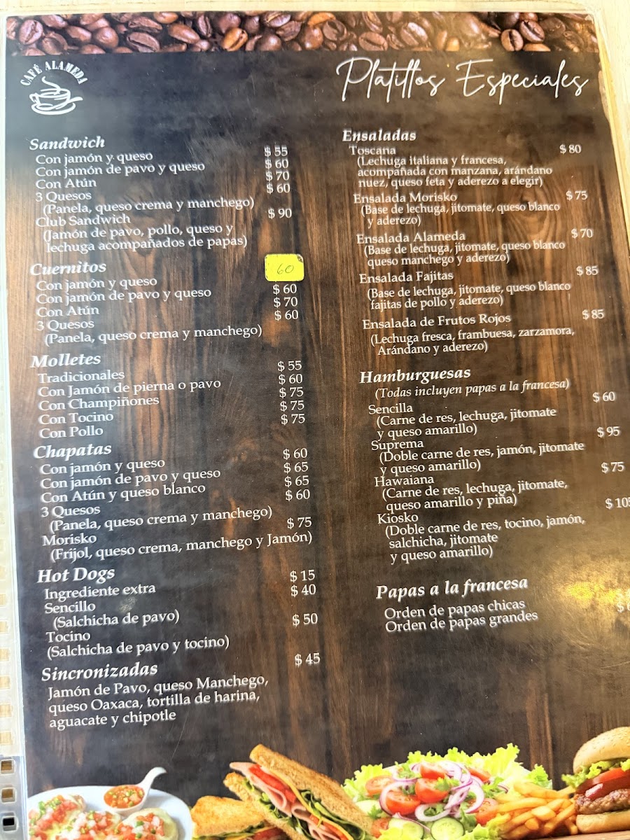 Café Alameda Menu - Image 6